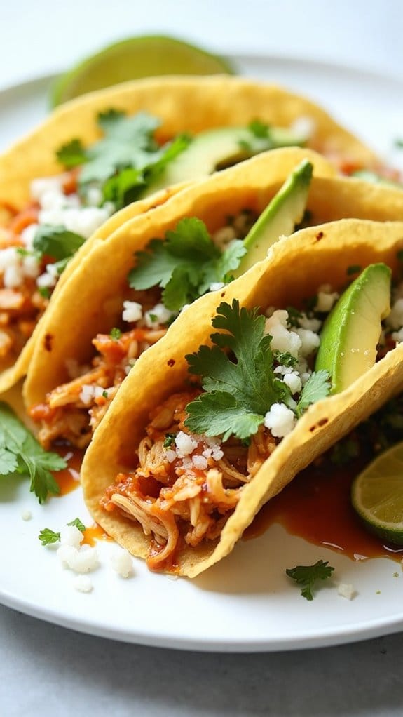 Slow Cooker Chicken Tacos