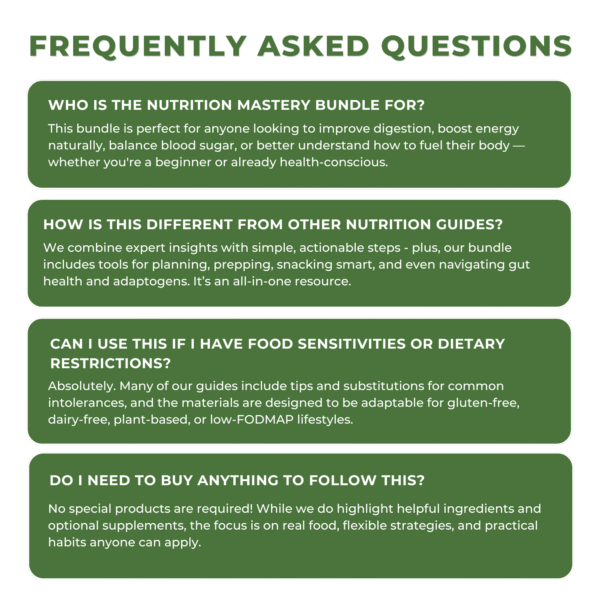 The Ultimate Nutrition Mastery Bundle - Image 4