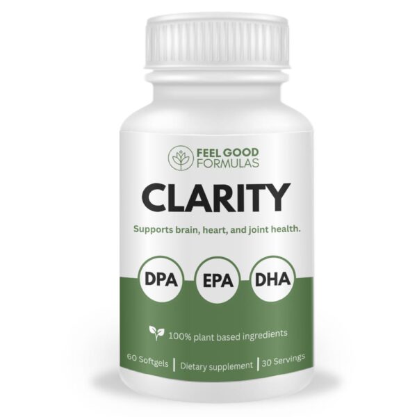CLARITY - Supports Brain, Heart, & Joint Health.